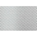 Lamiera forata in acciaio inox (aisi 304) dalle dimensioni di 50x100cm,  spessore 1,5mm, foro ø5mm