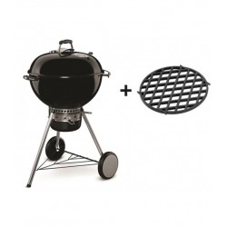 Barbecue a carbone Weber Master-Touch GBS ø57 cm + Griglia di rosolatura GBS