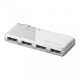 Mini Hub USB 2.0 4 porte bianco