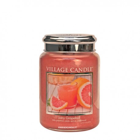 Candela in giara di vetro Village Candle - Juicy Grapefruit L