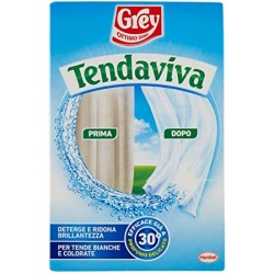 Grey Tendaviva Detergente Tende per lavatrice con ossigeno attivo