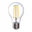 Lampadina Qtech LED E27 Filament 8W Bulb A60 - Bianco Naturale 4000K