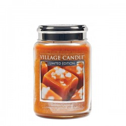 Candela in giara di vetro Village Candle - Golden Caramel L