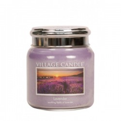 Candela in giara di vetro Village Candle - Lavender S