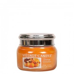 Candela in giara di vetro Village Candle - Orange & Cinnamon S