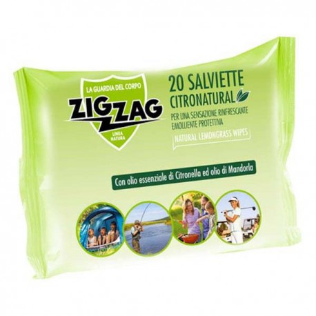 Salviettine repellente Zig-Zag 20 pz