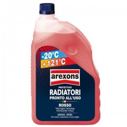 Liquido antigelo radiatore Arexons Rosso - 1 lt