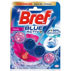 Tavoletta WC Bref Blue Activ+ - Floral