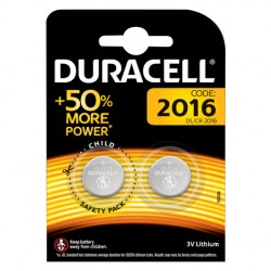 Batteria Duracell 2016 - 2 pz