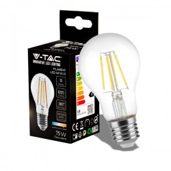Lampadina LED V-Tac E27 10W A60 Filamento 4000K