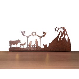 Presepe in Corten 20cm