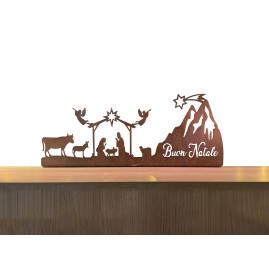 Presepe in Corten 45cm