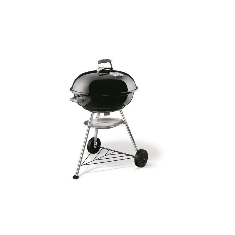 Barbecue a carbone Weber Compact Kettlel Ø57 cm Black