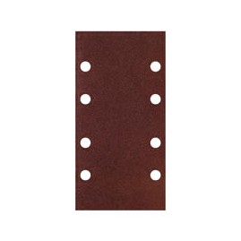Carta abrasiva con velcro 93x185 6pz - 80GR