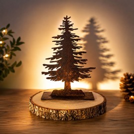 Albero Decorativo in Metallo | Arredo Rustico