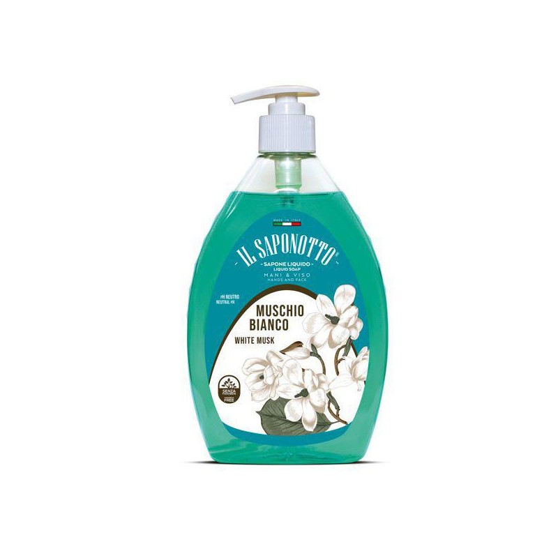 Sapone liquido 650ml - Muschio Bianco