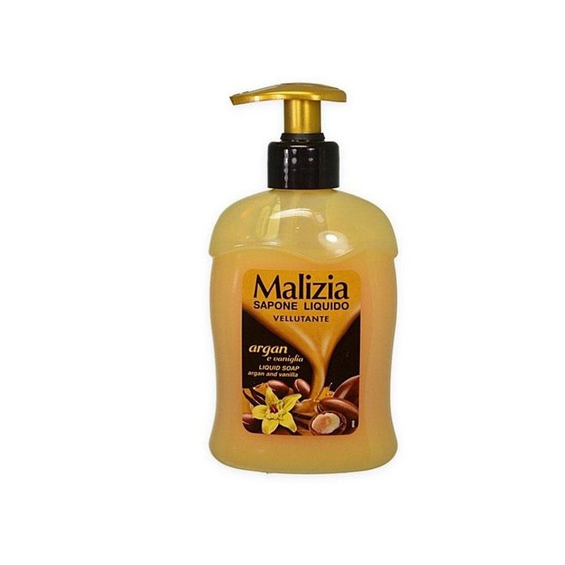 Sapone liquido Malizia 300ml - Argan e Vaniglia