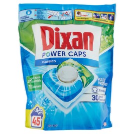 Dixan Power Caps Detersivo in capsule lavatrice - 45 capsule